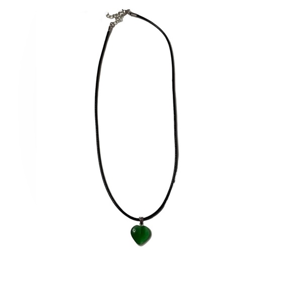 Crystal heart necklace - Picture 2 of 6